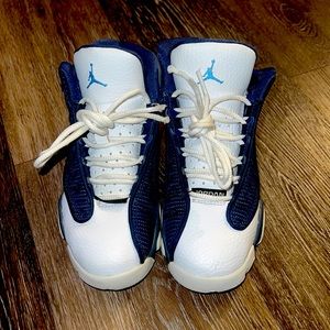 Air Jordan Retro 13 size 12c white/blue